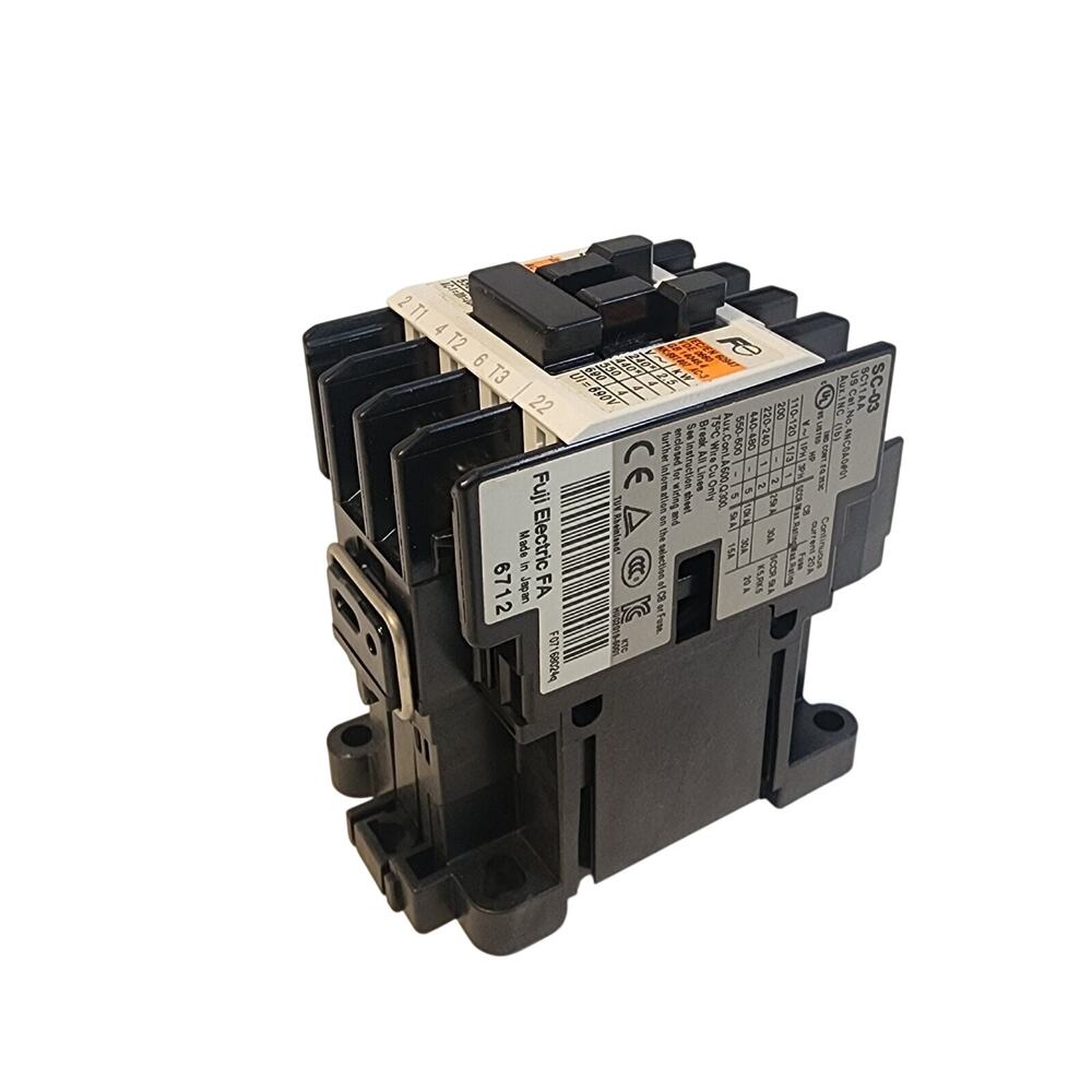 Fuji SC-03 4NC0A0101 Non-Reversing Contactor 100-110V 50Hz 110-120V 60Hz 1NC